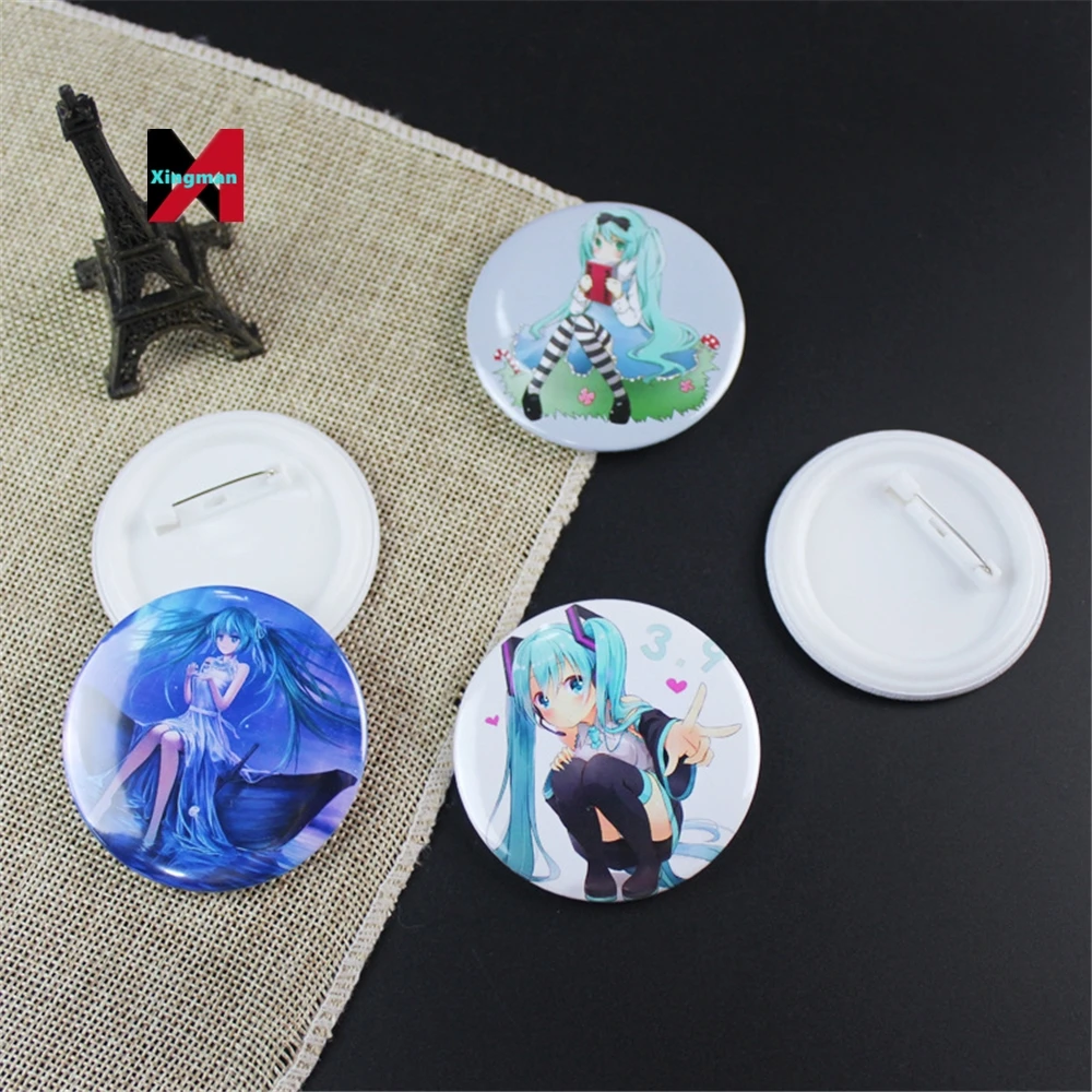 Новинка 2022 брошь с подвеской в стиле аниме Hatsune Miku mirror sound Lian V home Мег-моча