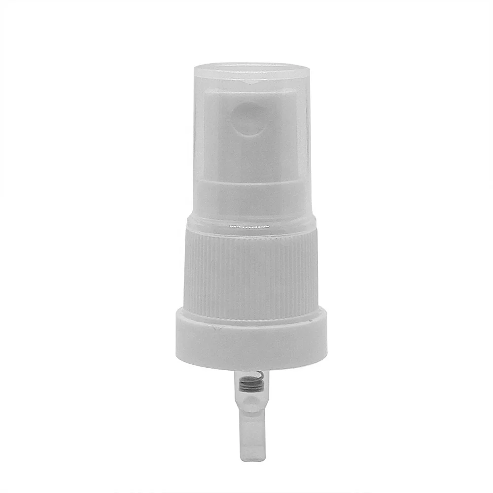 Hot sell Glass bottle Uses 18mm tamper evident seal Plastic PP mist sprayer leak proof 18/415 mist spray pump with tamper ring