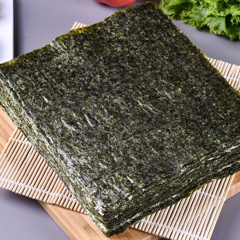 Japanese Style Bulk Wholesale 100 Sheets Gold Yaki Roasted Seaweed Sushi Nori