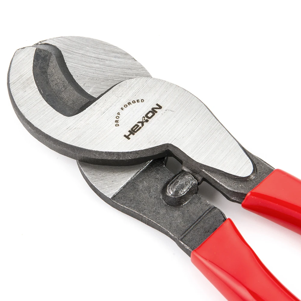 Pvc handle drop forged carbon steel cable cutting tool pliers cable cutters