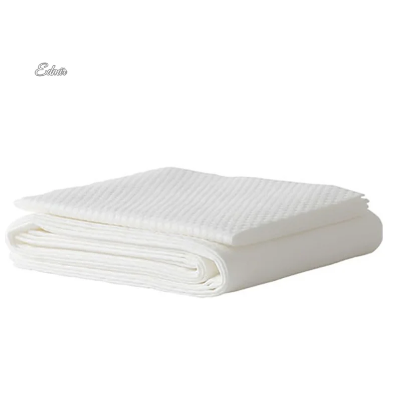 Disposable hotel absorbent non-woven bath towel and thick travel bag large portable cotton beach towel