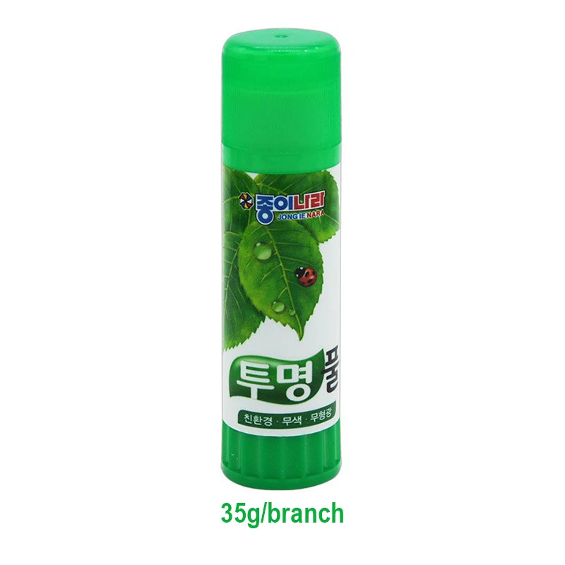 JONG IE NARA High Viscosity 35g  for school kids Office non-toxic Transparent Glue Sticks