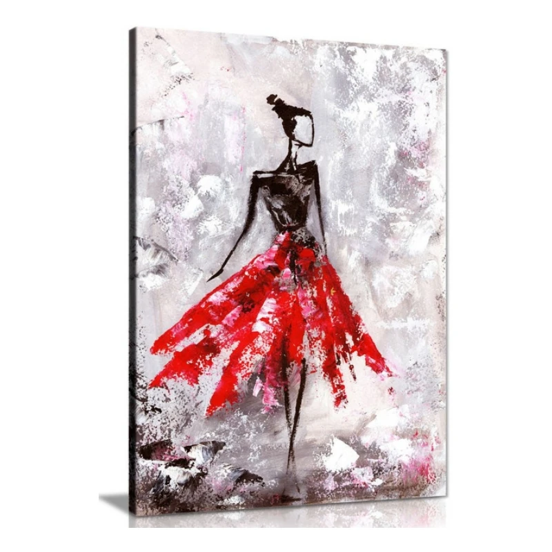 Yellow Black & White Paris Painting Canvas Picture Print Home Decor abstract canvas wall art poster printed painting