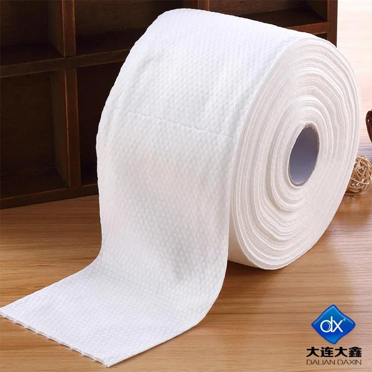 
Disposable Custom facial soft cotton non-woven fabric tissue dry wipes 