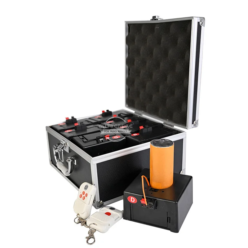 D08 Wireless remote control cold pyrotechnics firing system stage indoor cold fireworks fountain fireworks ignition system