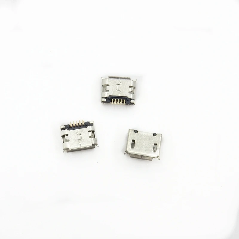 MICRO USB Женский встроенный плюс припоя совместных 5,9 микрофон 5PIN плагин булавки Женский База Майк 5P USB разъем