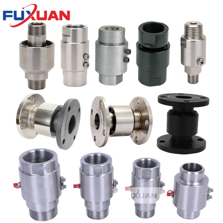 Stainless steel high pressure rotary joint universal hydraulic oil water Swivel Joints