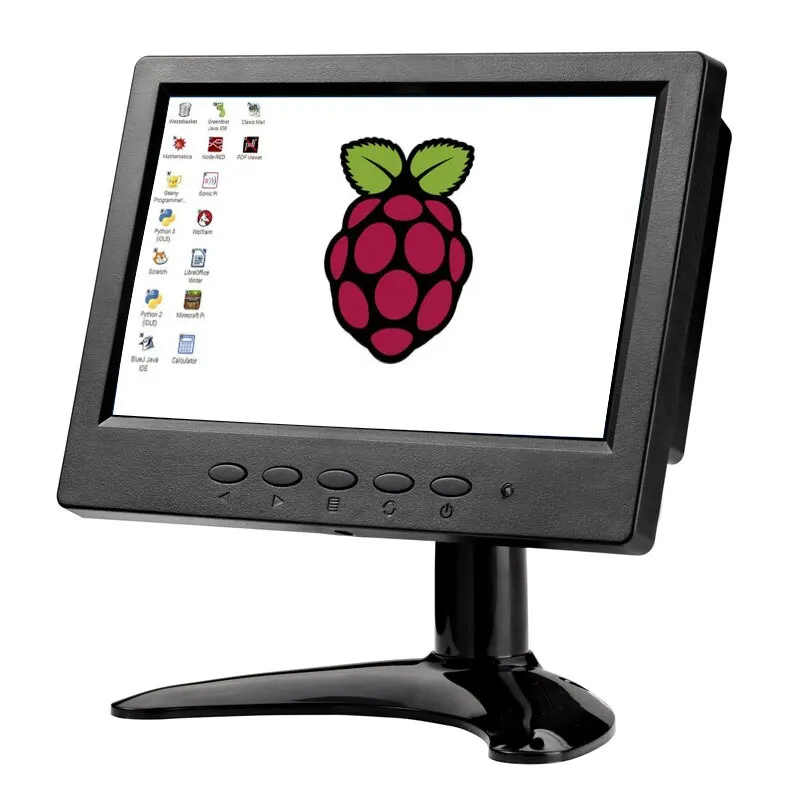 7 inch small size cheap lcd screen monitor with resolution 1024x600