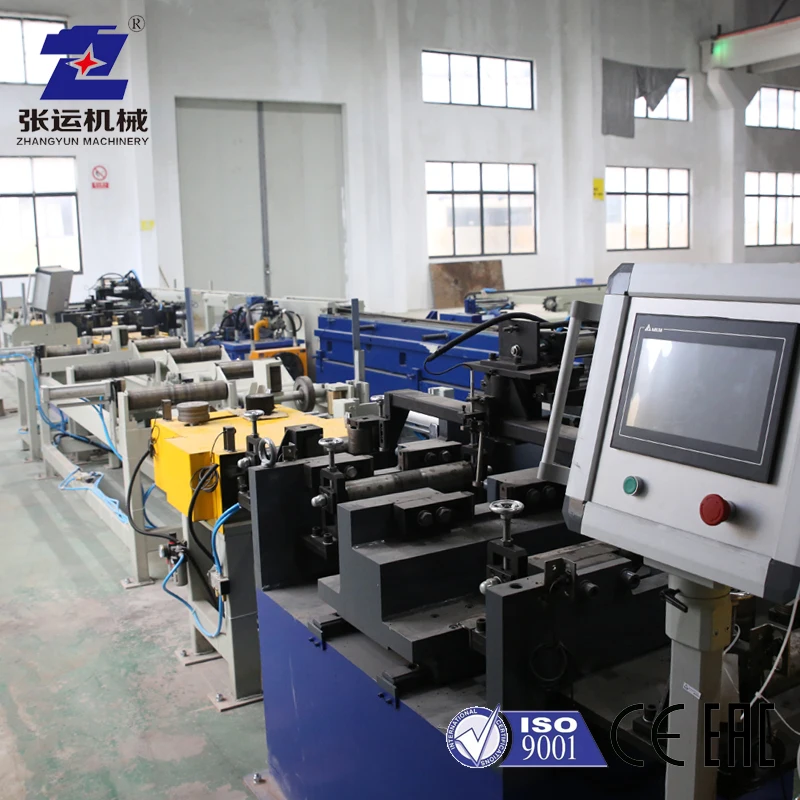 Steel Profile Guide Rail Roll Forming Processing Line T Shaped Guide Rail Production Line With PLC Control System