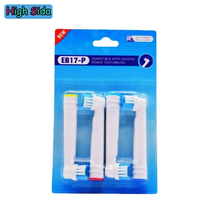 
Toothbrush Replacement Brush Heads EB17-P For Oral B 