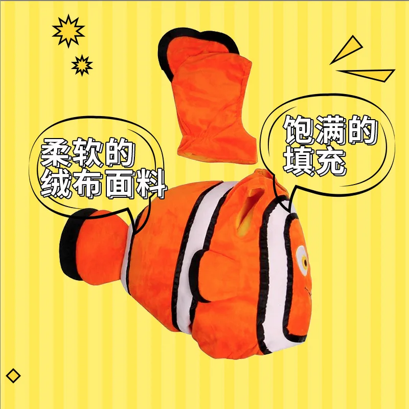 Fish Costume Anime Finding Nemo Clown Kids Wholesale Clothing Cosplay Kids Costume For Halloween With High Quality