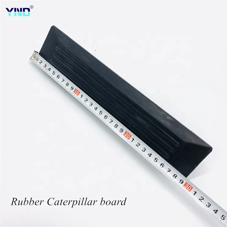 Rubber track pad for excavator