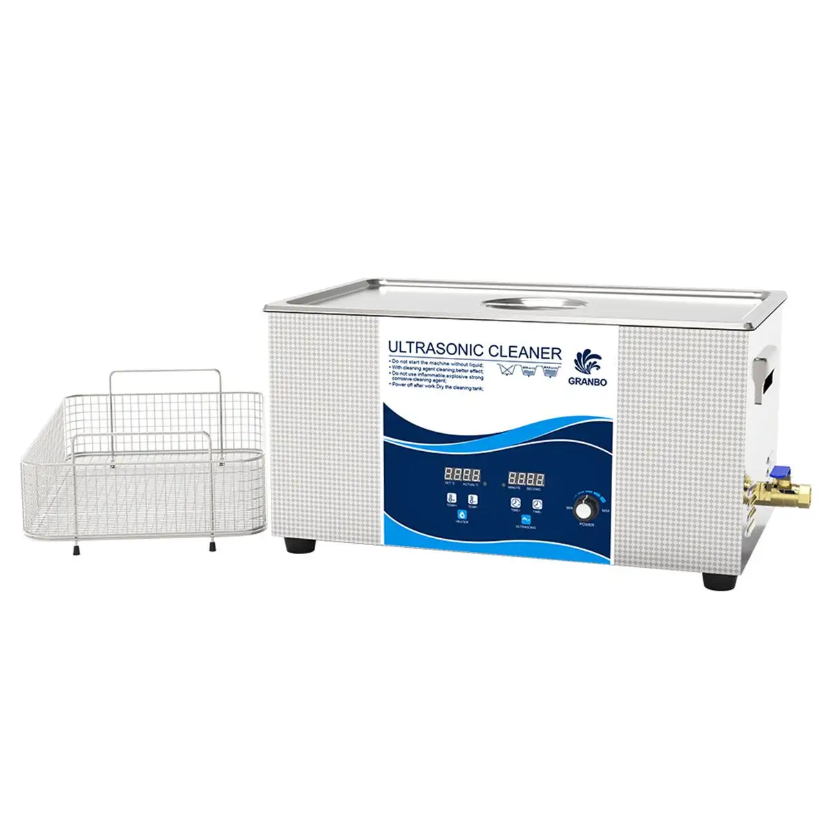 22l Commercial Cleaning Products Optical Lenses Hardware Electronic Components Ultrasonic Bath Washing Machine Portable