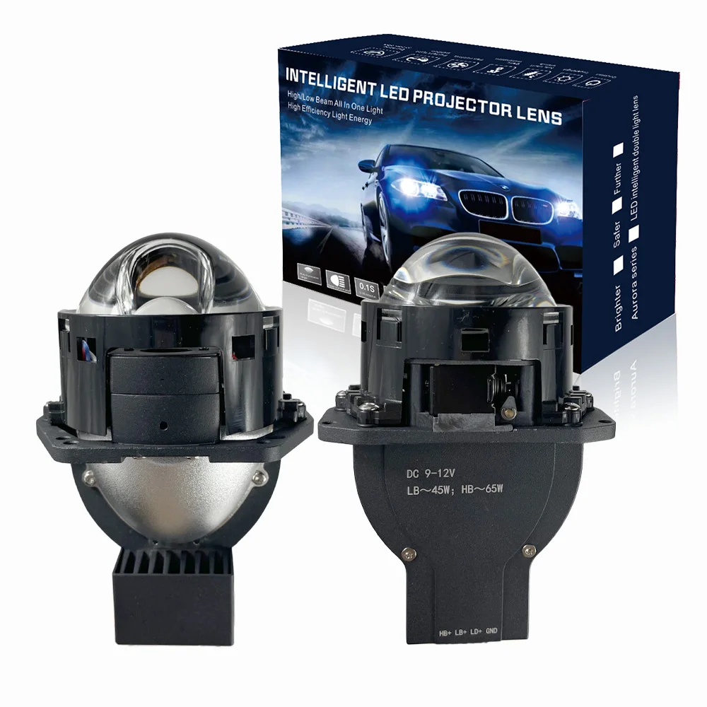 3' Bi Led Projector Lens 63W 71W Headlights Biled Auto Lighting System Dual Light