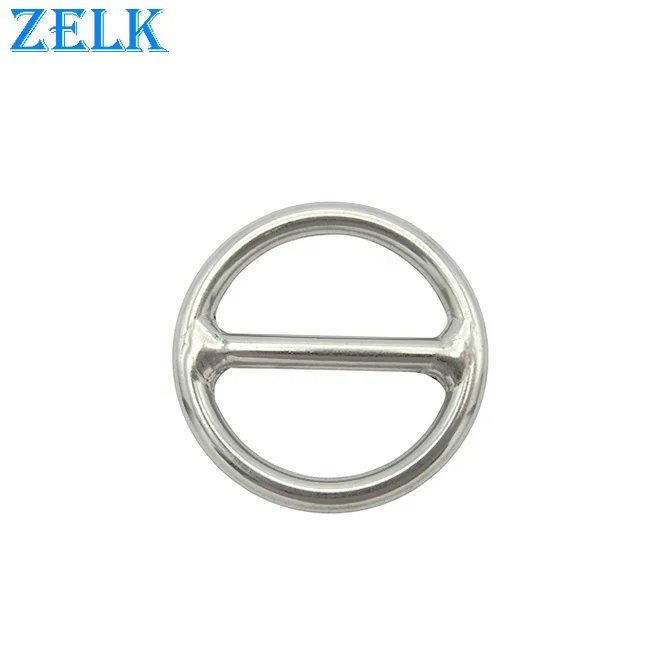 Marine Hardware Stainless Steel 316 Welded Round Ring With Cross Bar