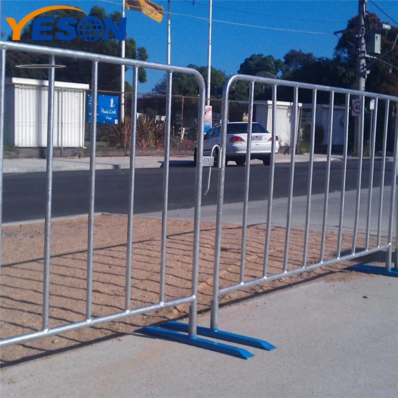 High Quality Barriers Temporary Barricades Pedestrian Steel Barricade Crowd Control Barriers Safety Barricade for Sale
