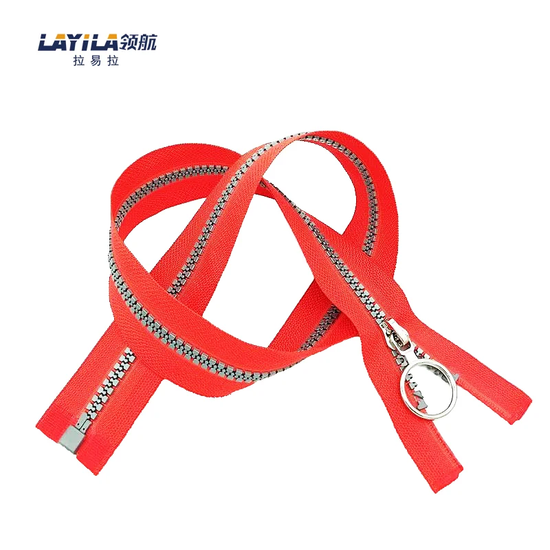 Big Teeth Plastic Zipper Fancy  Zip For Clothes