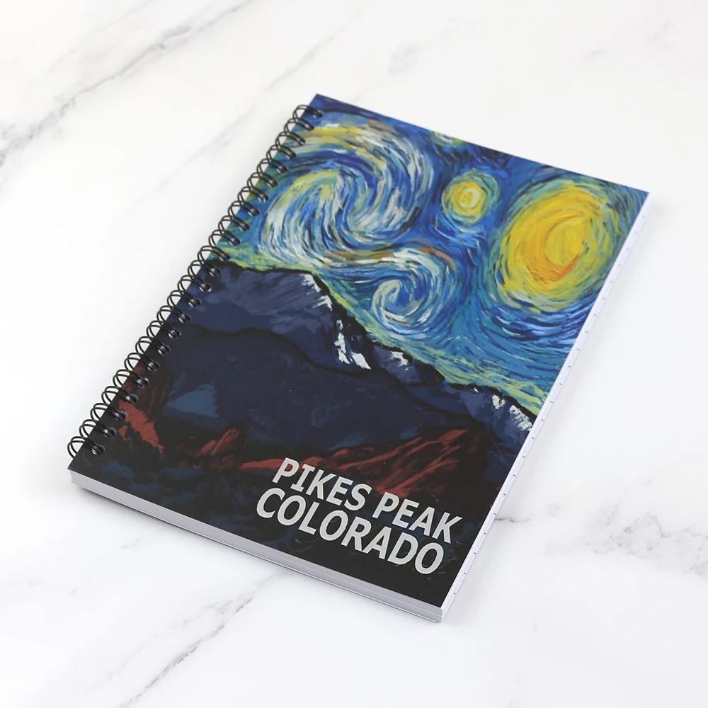 3D Live Notebook A5 спиральный блокнот цифровой печати дневник с голограммой
