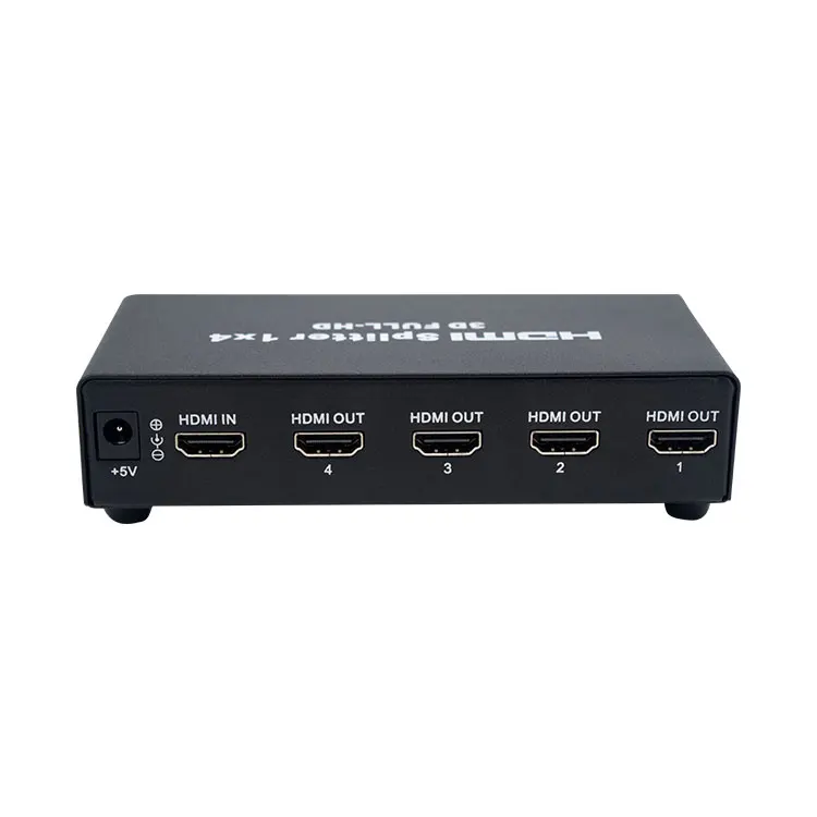 YUCOO 2/4 way vga splitter 2502-p 1 to 2 videos vga splitter share switch 4 port vga splitter mikuso
