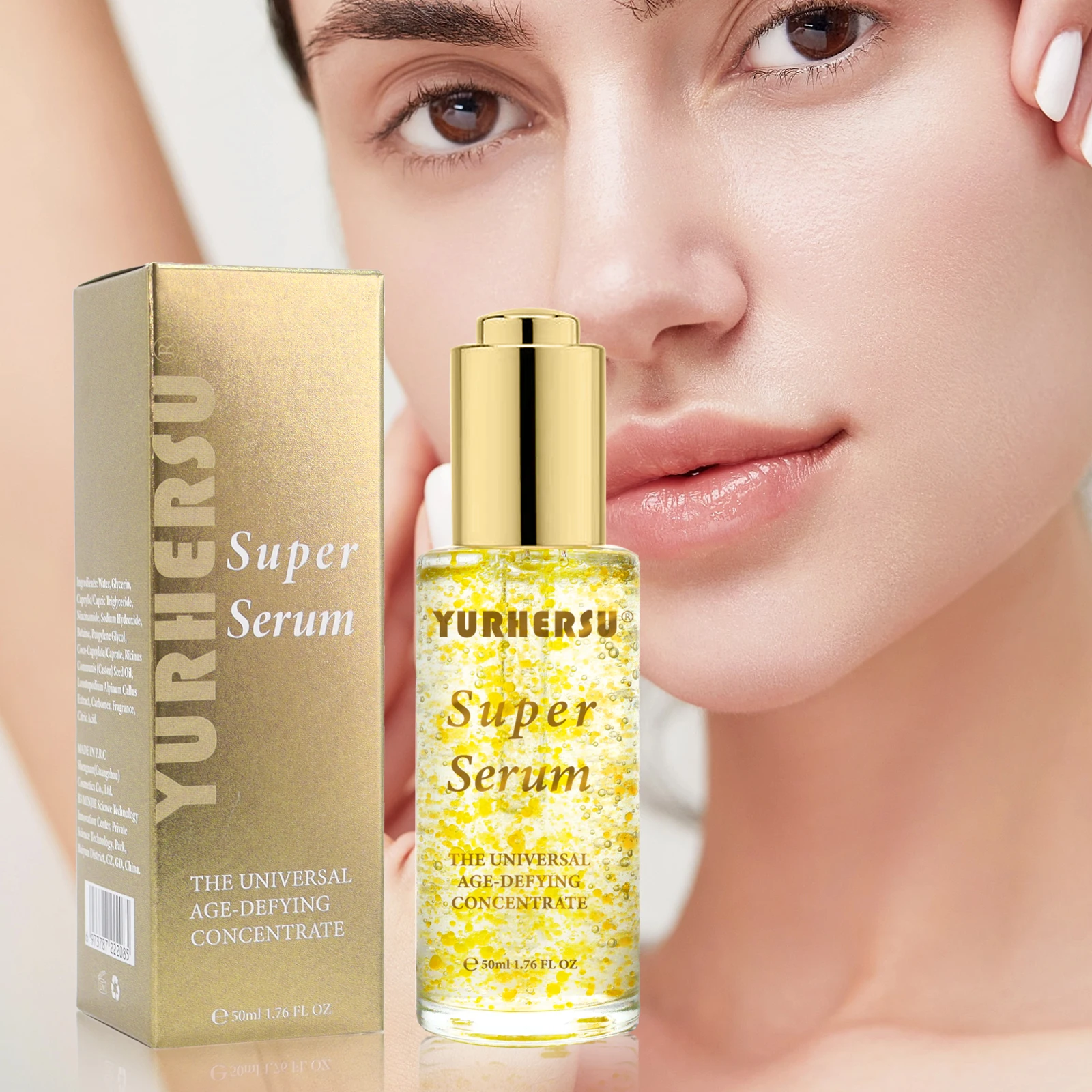 OEM Customization Nature Face Serum Smoothing Vitamin C Face Retinol Serum Anti-wrinkle Super Serum