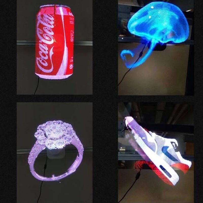 Indoor 3D Hologram Led Fans Projector Display 4k 1080p High Resolution Holographic Fan For Advertising