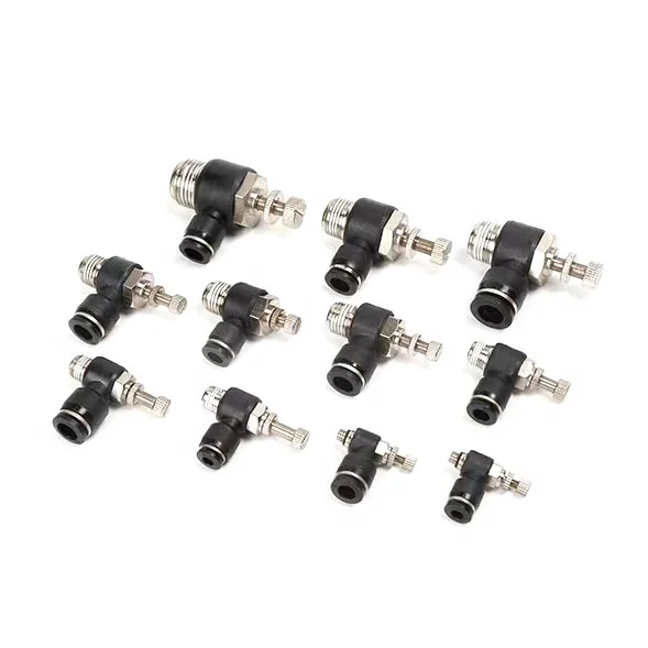 ZM Air Speed Flow Controller Pneumatic Tube Hose Push in WSL Air Speed Flow Controller Pneumatic Tube Hose Push in Air Fitting