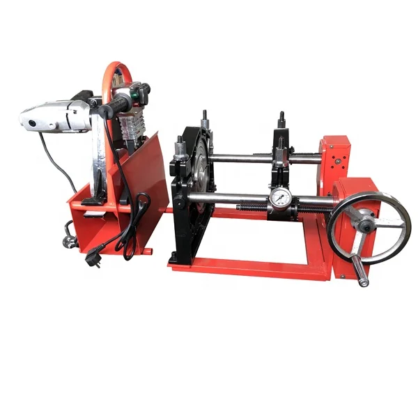 Factory Supply 160mm 2 clamps Manual Butt Fusion Machine HDPE Thermofusion Welding Machine HDPE Pipe Butt Welders
