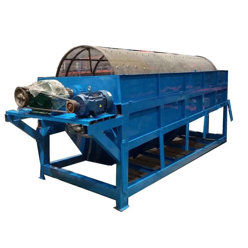 China High Quality Drum Screen Low-maintenance Mining Machine Sand Field Gold Mine Use Pebble Screening