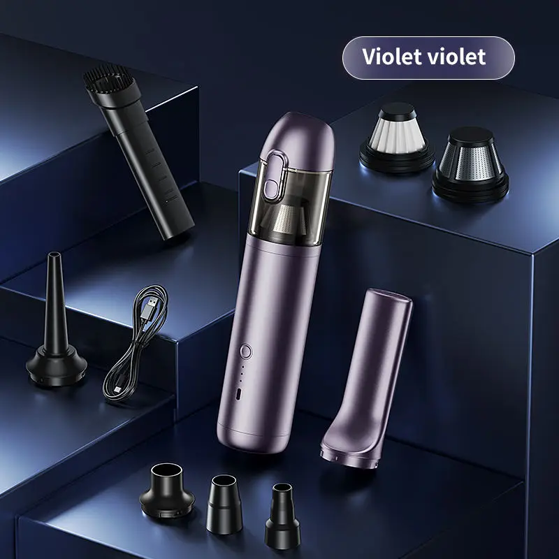 16000Pa high suction 65bB low noise hand vacuum cleaner cordless hand held vacuum cleaner for bedsheet mini dust blower