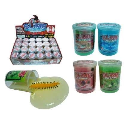 Custom Slime Toys Package Educational DIY Toy Soft Insect Slime Kit Educational Fluffy Slime Kit Clay For Kids