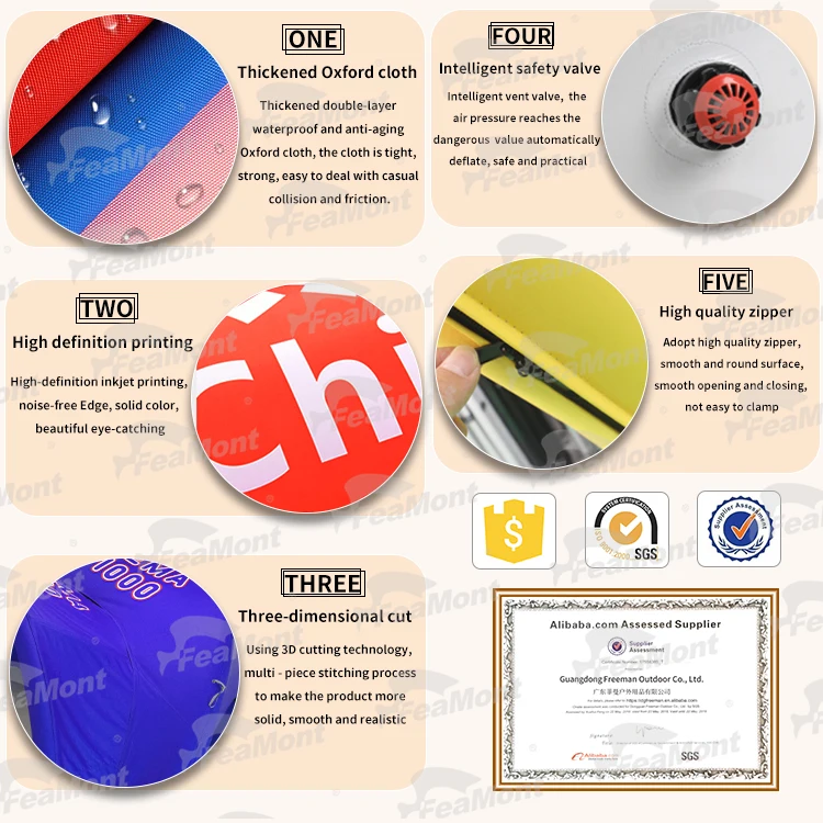 3X3M Airtight Waterproof Advertising Inflatable Gazebo Spider Dome Tent  Inflatable Arch Dome Event Tent For Trade Show