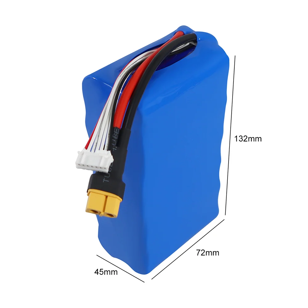 FPV Drone Battery 22.2V 8000mah 10C 80A discharge Drone Battery Pack XT60,XT90,T plug  customized Liitokala