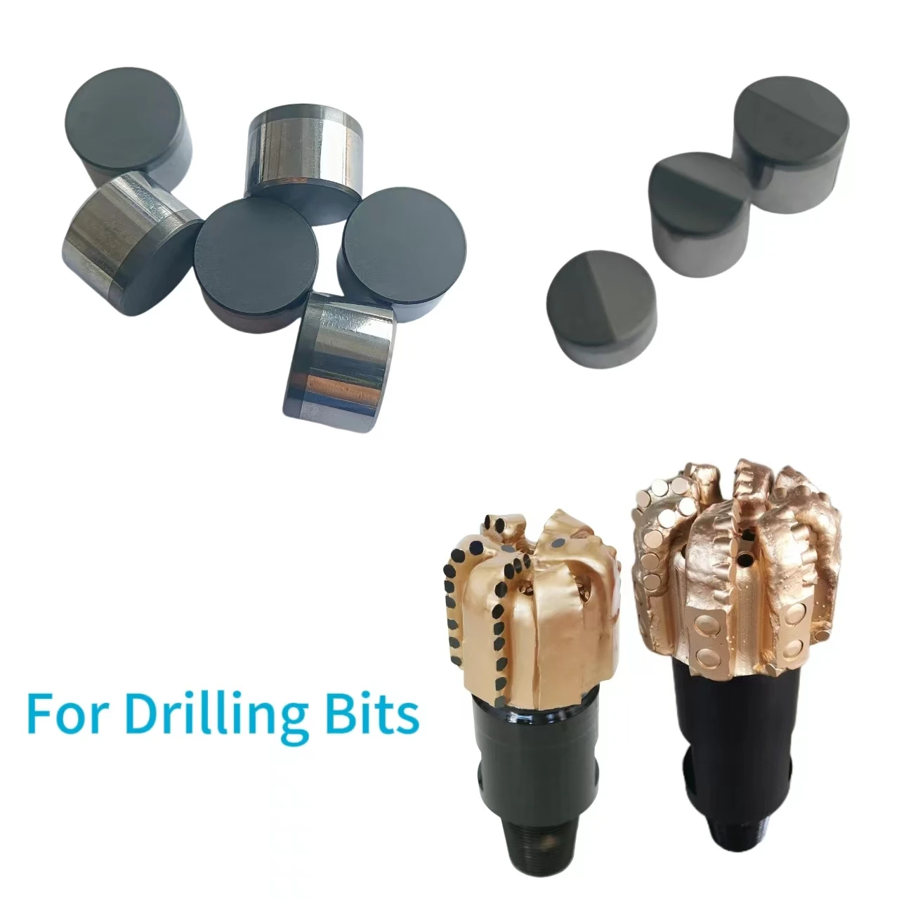 Geological Exploration Pdc Cutting Tools Pdc Cutter Pdc Drill Inserts for Stone Cutting and Oil Exploration