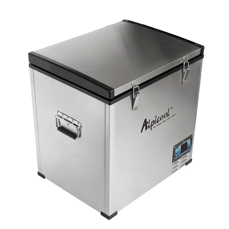 84 Quart Portable Electric Car Cooler Refrigerator  Freezer Compressor Camping Electric Cooler