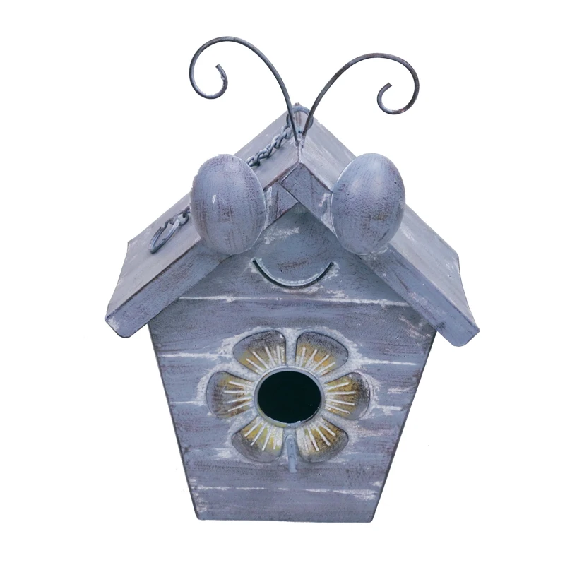 
Iron Bird House Nesting Box for Small Birds Finch 