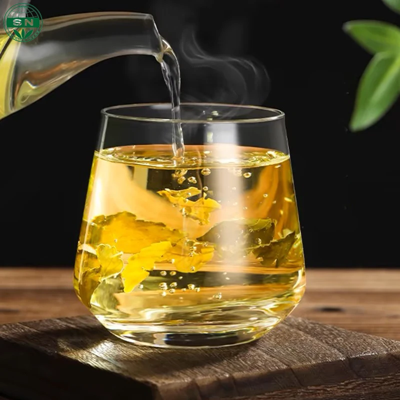 High Quality Chinese Natural Herb Gynostemma Jiaogulan Tea Herbal Flavor Tea Good For Health More Leaves Less Stems