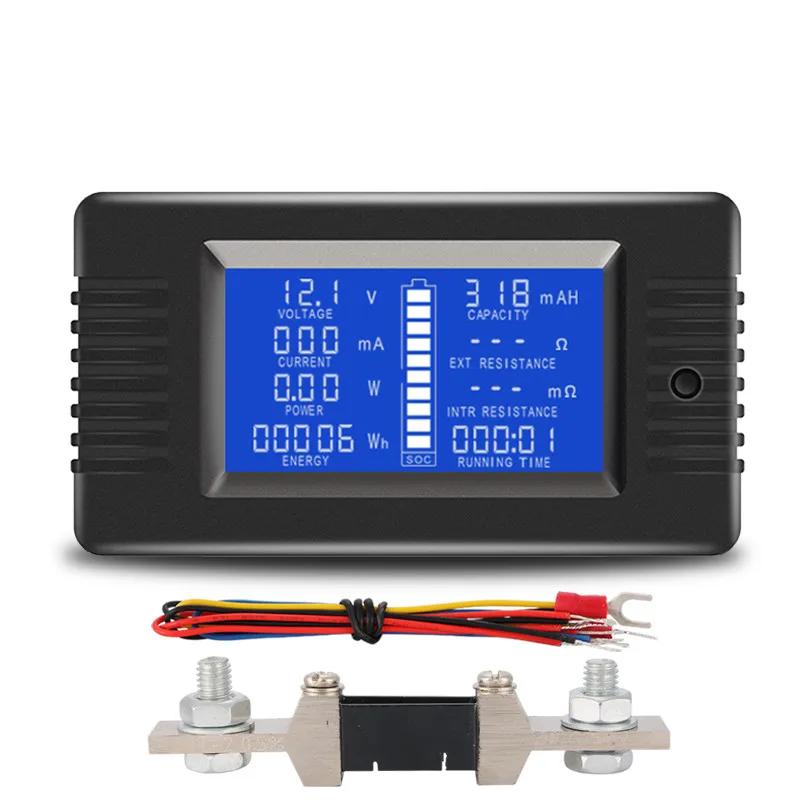PEACEFAIR PZEM-015 0-200V 200A DC Цифровой дисплей Вольтметр