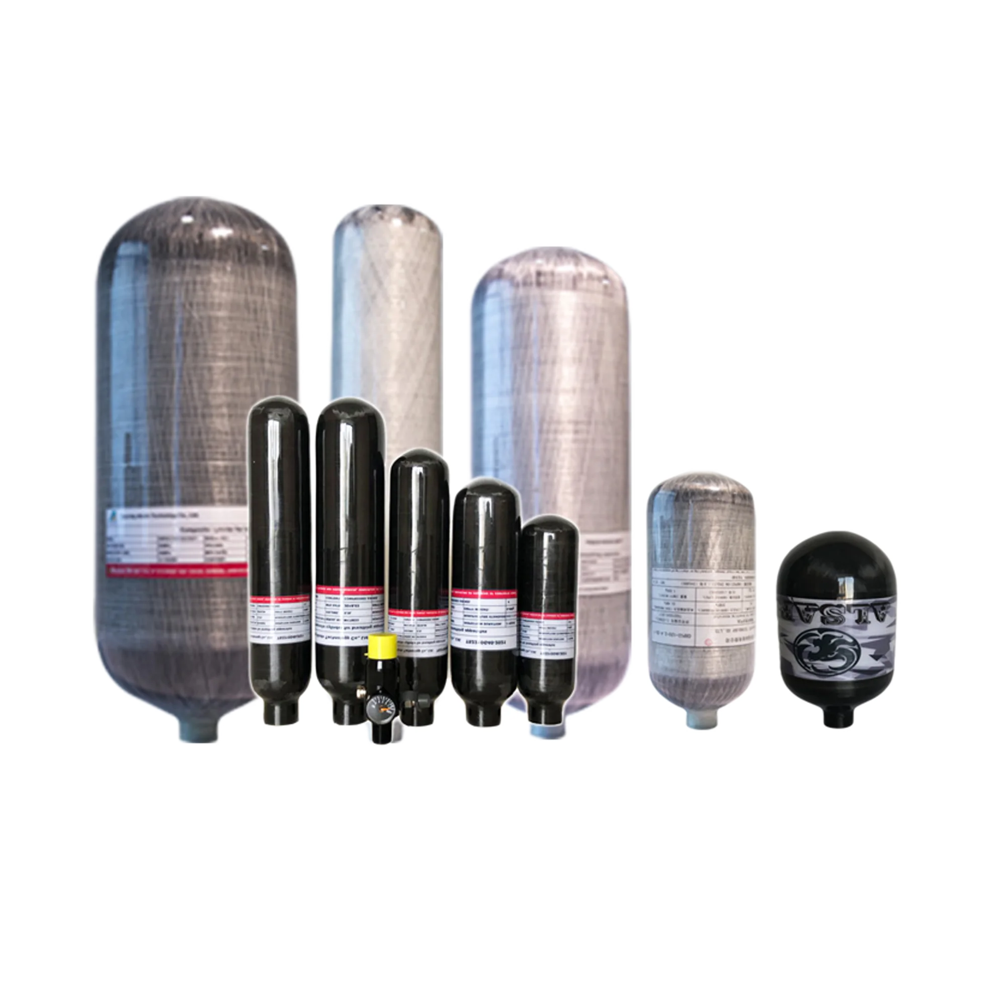 Made in 2018 ALSAFE  12L  Carbon Fiber Air Tank /Composite air source Gas Cylinder