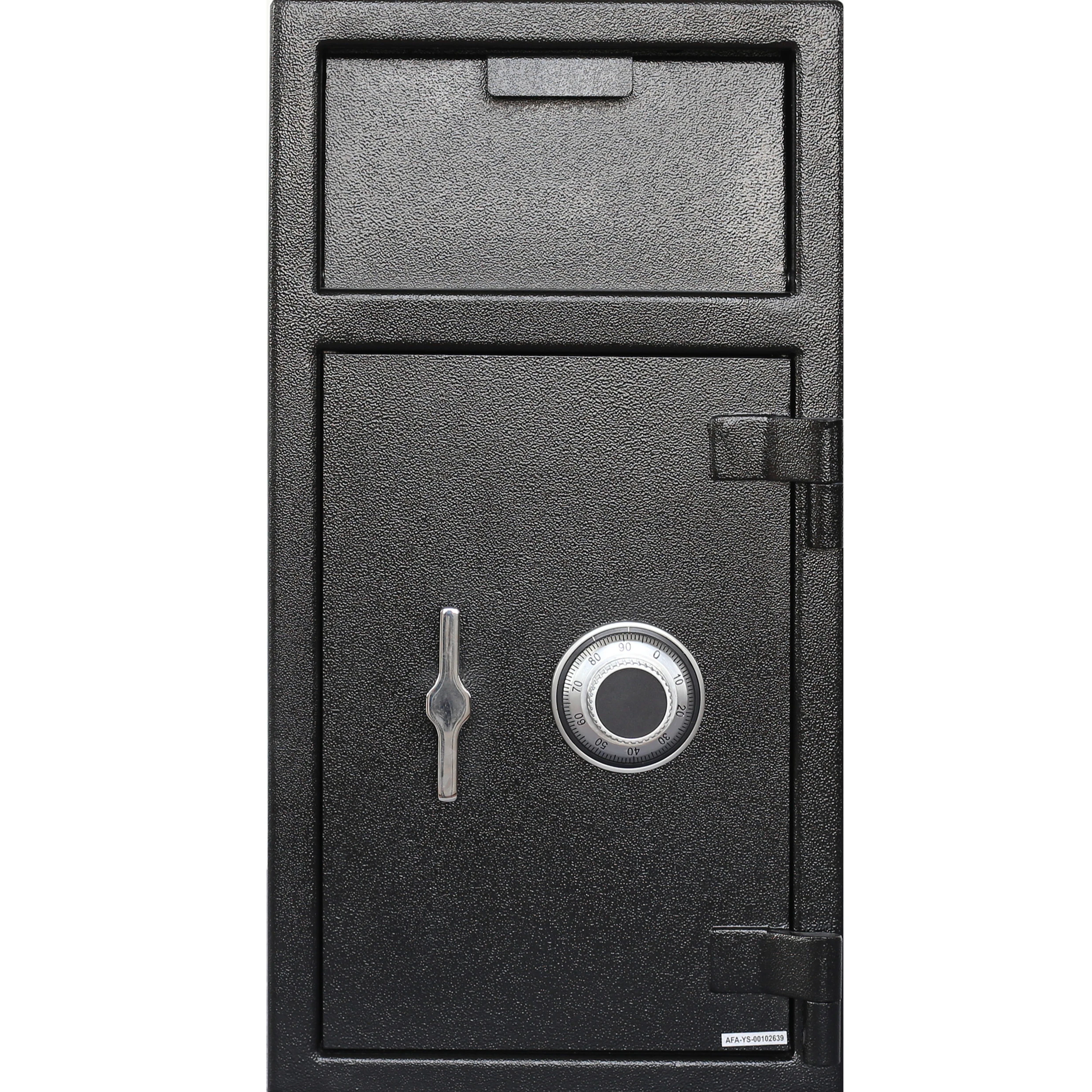 Горячая Распродажа, высококачественный металлический Сейф для наличных денег с отделением, коробка для хранения денег