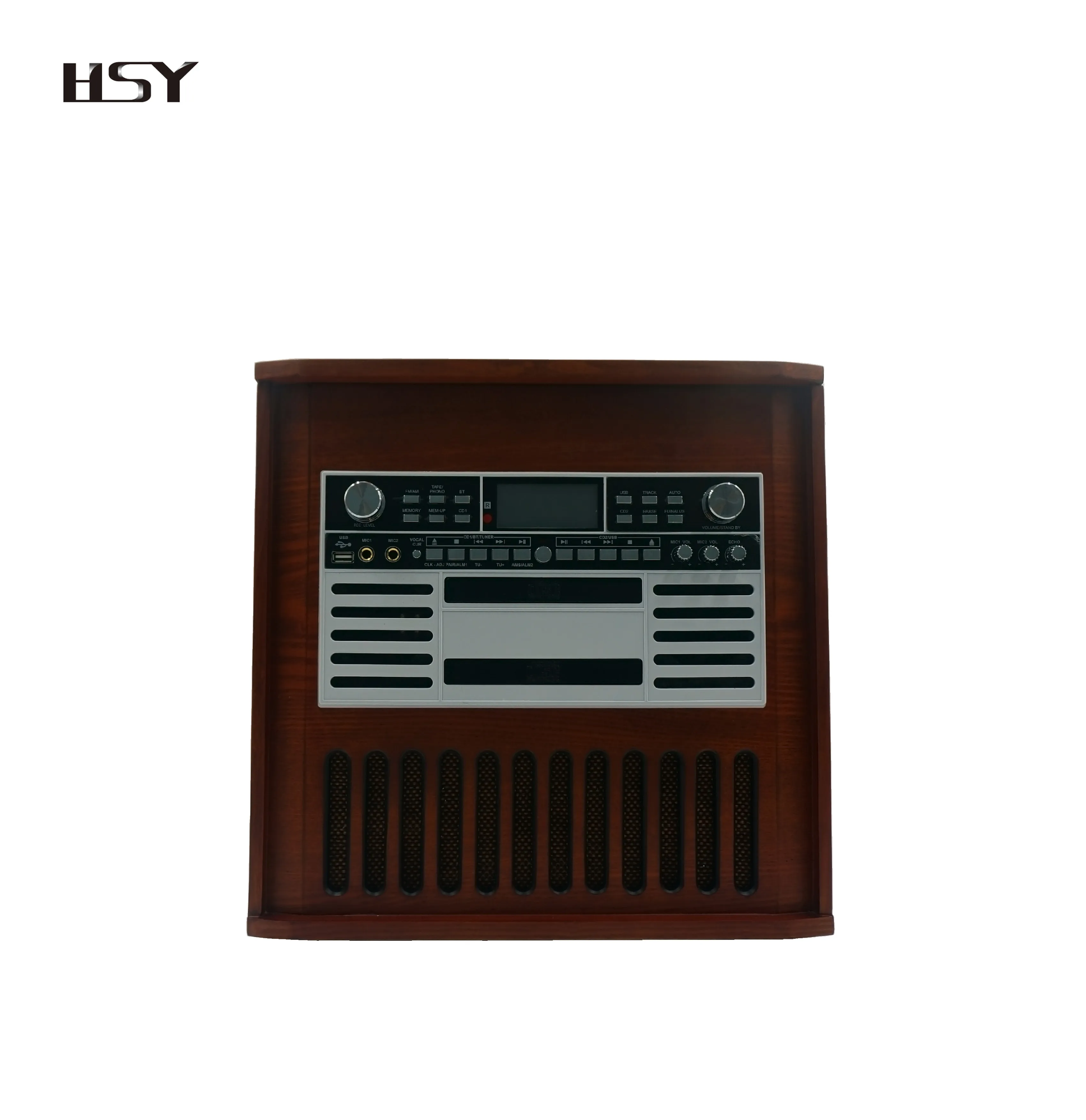 Wholesales Retro Wooden Vinyl Records Player / Gramophone / Phonograph / Antique Vintage Turntable