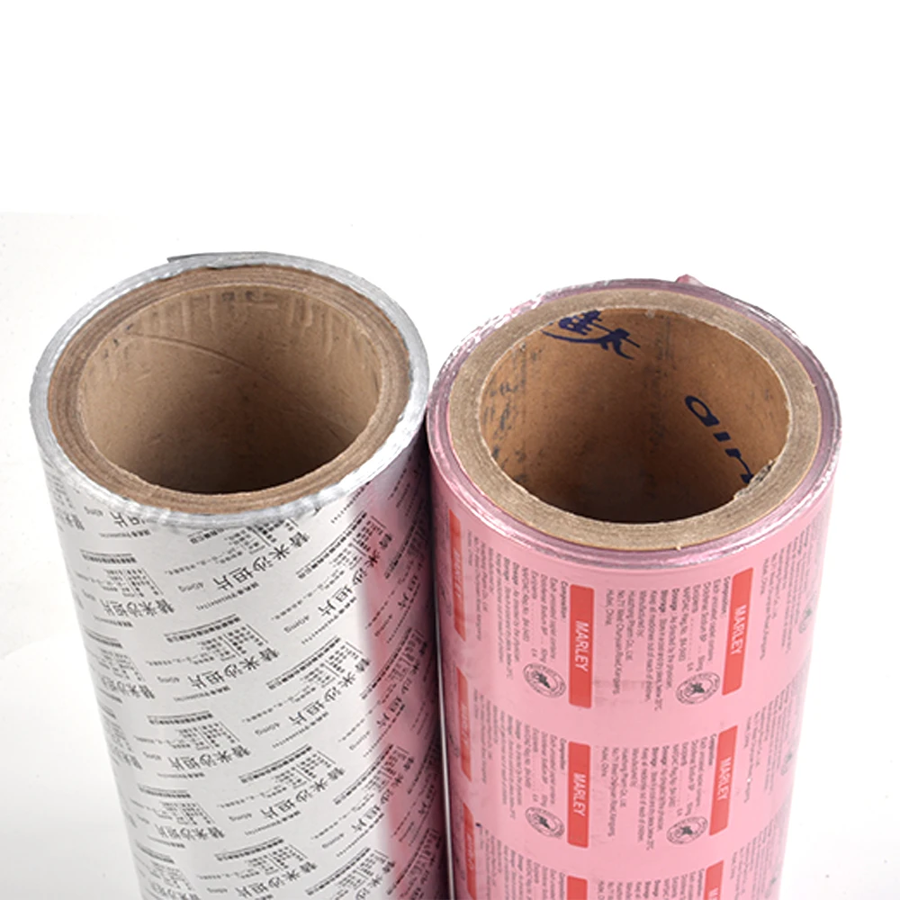 LoAluminum Foil Blister Foil Heat Sealing Alu Foil Used For Pharmaceutical Capsules And Tablets Packaging