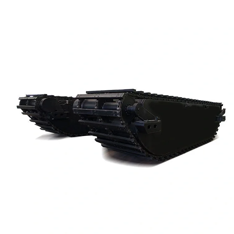 Customize  Amphibious Excavator Undercarriage Pontoon