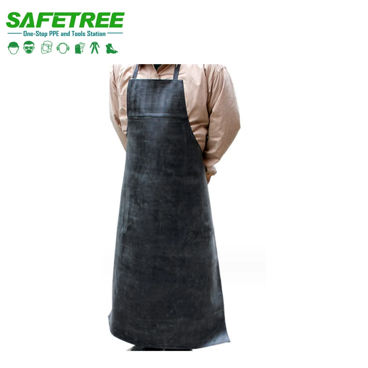 Heavy Duty Chemical Resistant Waterproof Industrial Rubber Safety Apron for Animal Graziery