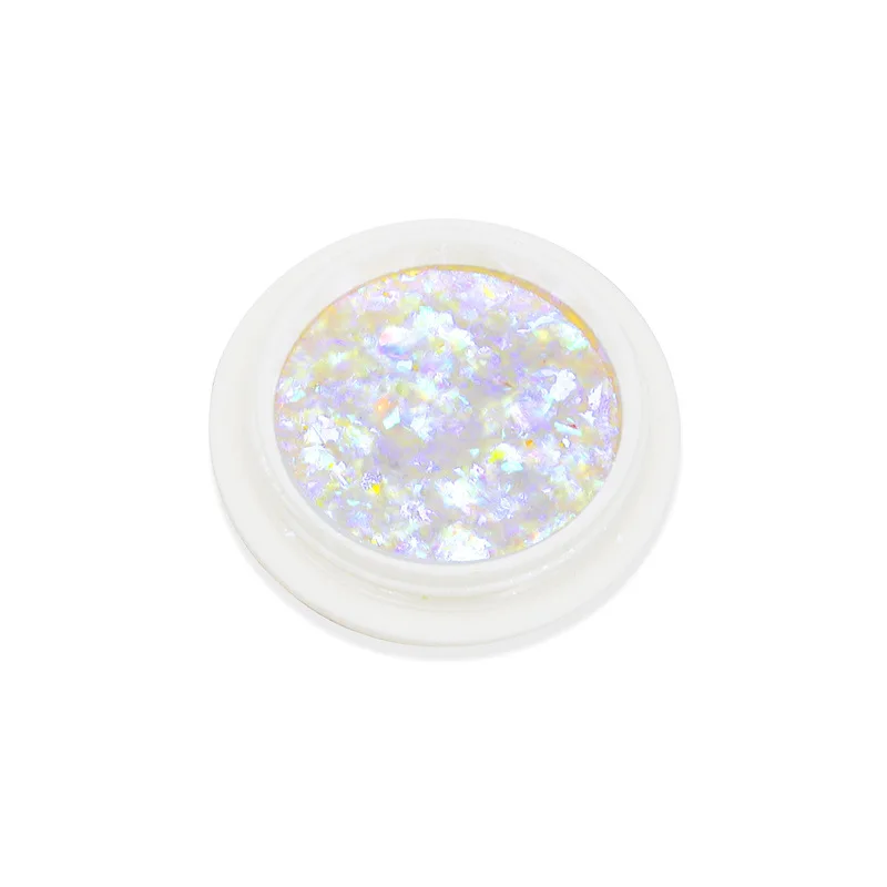 Nail Art Opal Powder Ultra thin Snow Velvet Cloud Brocade Nail Decoration Sequins