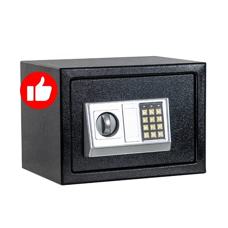 Uchida Small Steel Locker Lock portable Money Deposit Digital Security Home Hidden Safe