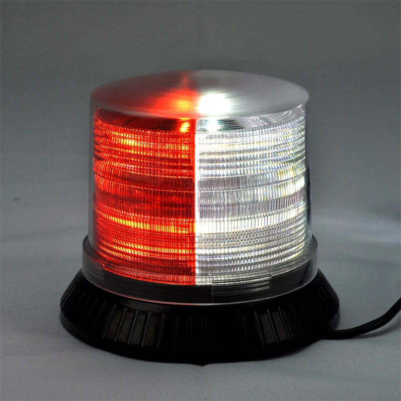12 volt led beacon Red Blue emergency vehicle strobe lights LED Warning Beacon Light with Magnetic Mount