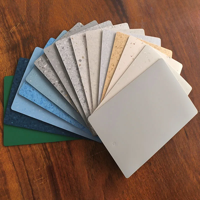 Formaldehyde free waterproof anti static non slip pvc homogeneous vinyl flooring roll