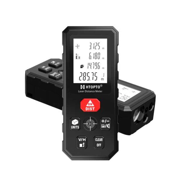 Лазерный дальномер, лазерный измеритель расстояния, измерительное устройство, цифровые ручные инструменты, модуль, диапазон 40 м, 60 м, 80 м, 100 м, инструмент уровня