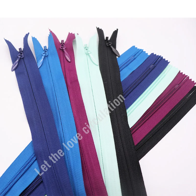 high quality hidden zipper 5# close end invisible zipper for sale conceal zipper for dress