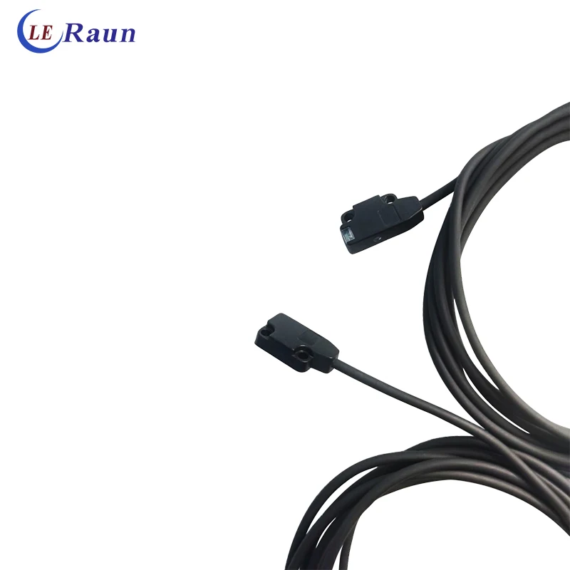 Learun Front/Side Ultra-Thin Photoelectric Sensor Diffuse/Through-Beam 10-24V DC 1000mm Photoelectric Sensor Infrared Detector